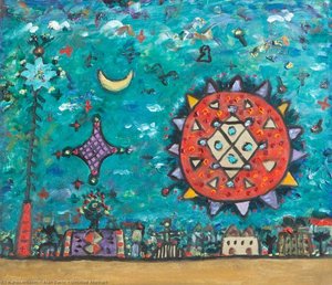 Untitled Abstract — Alan Davie
