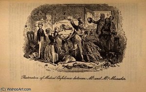 Restoration Of Mutual Confidence — Hablot Knight Browne