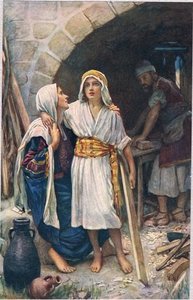 Mary And Jesus — Harold Copping
