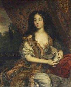 Louise De Querouaille (1649–1734), Duchess Of Portsmouth And Mistress Of Charles Ii — Henri Gascars