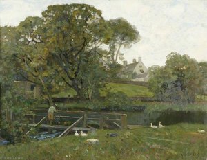 The Miller's Pool — Alfred East