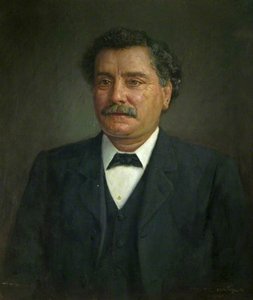 James Haslam (1842–1913), Mp For Chesterfield (1906–1913), Founder Member And Secretary Of The Derbyshire Miners' Association, 1880 — Arthur Trevor Haddon