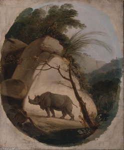 The Indian Rhinoceros — Thomas And William Daniell
