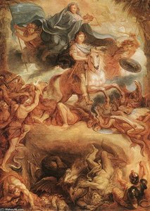 Apotheose Of Louis Xiv — Charles Le Brun