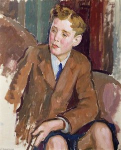 Oil Sketch Of Lord Elliott — Henry Lamb