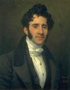Portrait D'homme En Buste — Joseph Désiré Court