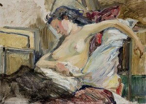 A Woman, Semi-nude — Stanislaw Wyspianski