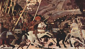 Battle Of San Romano (battaglia Di San Romano) — Paolo Uccello