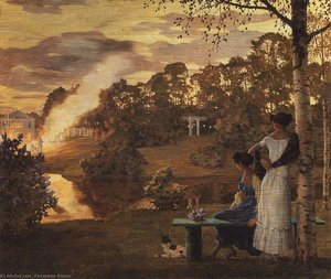 Fireworks Display — Konstantin Andreevic Somov