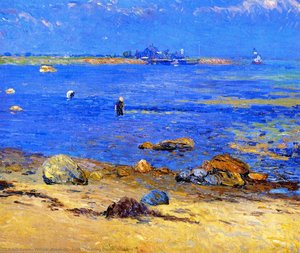 Treading Calms, Wickford — William James Glackens
