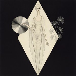 Disque D'argent Et Figure Pointillée Au Sein D'un Losange Géométrique