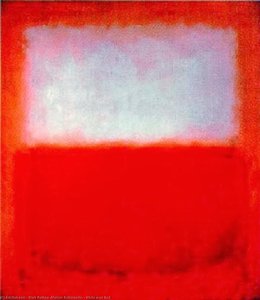 Weiße Über Rot — Mark Rothko