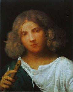 Junge Mit Flöte — Giorgione