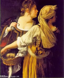 A. Judith And Her Maidservant, Ca - (114x9) — Artemisia Gentileschi