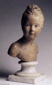 Louise Brongniart — Jean-antoine Houdon