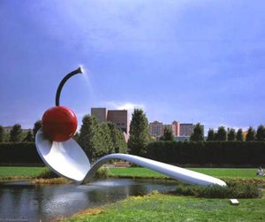 Spoonbride And Cherry — Claes Thure Oldenburg