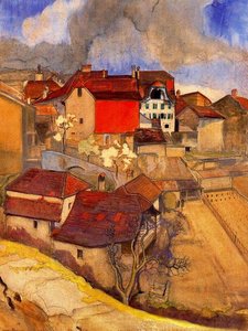 View Of Rivaz — Ernest Biéler