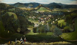 View Of Selemecbánya — Tivadar Csontváry Kosztka
