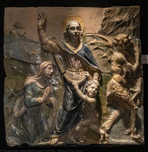 Madonna Of The Rescue — Santi Buglioni (santi Di Michele)