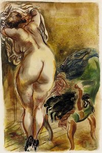 Nude From Behind 1 — George Grosz