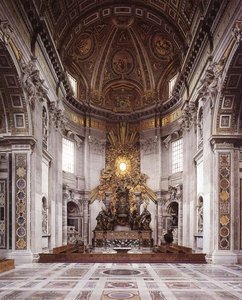 The Throne Of Saint Peter — Gian Lorenzo Bernini