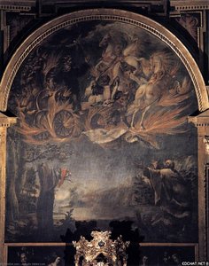 Ascension Of Elijah — Juan De Valdés Leal