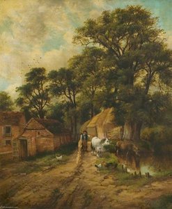 Farmyard, Solihull, Warwickshire — John Joseph Hughes