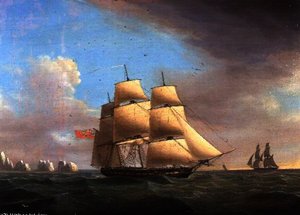 Hms Galatea — Thomas Whitcombe