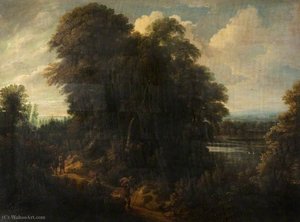 A Wooded Landscape — Jacques D' Arthois