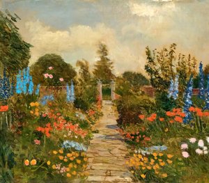 Kitchen Garden At Burderop Park, Wiltshire — Kate Allen Tryon