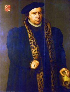 A Man With A Skull — Michiel Van Coxcie