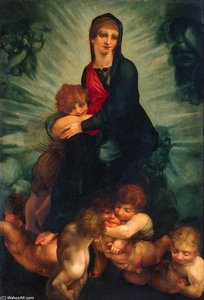 Madonna And Child With Putti — Rosso Fiorentino