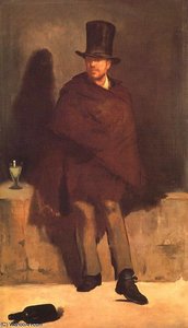 The Absinthe Drinker, Ny Carlsberg Glyptotek, Co — Édouard Manet