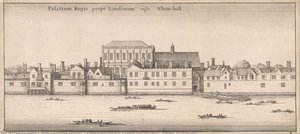 Palatium Regis Prope Londinum, Vulgo Whitehall — Václav Hollar