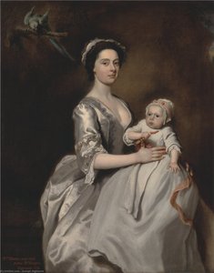 Mrs. Sharpe And Her Child — Joseph Highmore