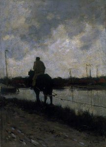 The Tow Path No.1 — Anton Mauve