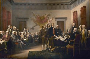 Declaration Of Independence — Pintor Da Revolução