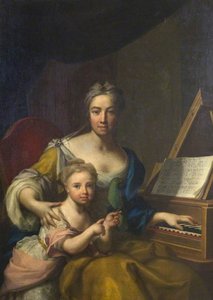 Frances, Wife Of John, 6th Earl Of Mar, Daughter Of Evelyn, 1st Duke Of Kingston — Francesco Trevisani