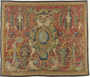 Tapestry Mit Dem König — Floris Cornelis (bos Cornelis-kreis)