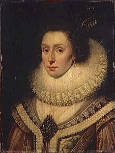 Elisabeth Stuart (1596, 1662) , Reine De Boheme Et Femme De Frederic V — Michiel Jansz Van Miereveld