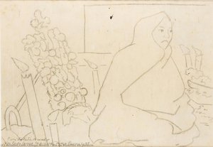 Día De Muertos En Janitzio — Diego Rivera