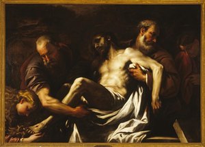 Die Grablegung Christi — Luca Giordano