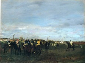 Prima Della Corsa — Hilaire-germain-edgar Degas