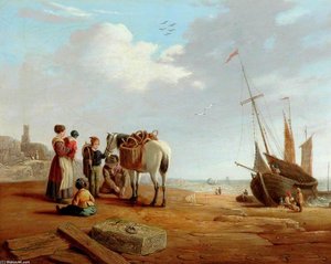 Italian Coast Scene — Clarkson Frederick Stanfield