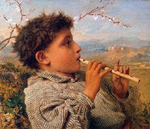 Shepherd Piper — Sophie Gengembre Anderson