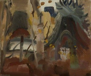 Two Ways Through A Wood — Ivon Hitchens