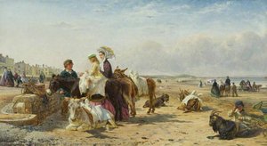 Weston Sands — Edmund Havell The Younger