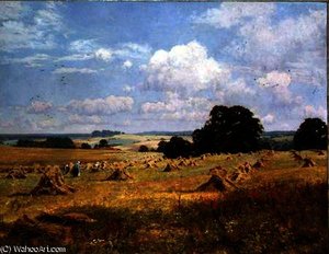 Lovely Peace With Plenty Crowned — Edward Wilkins Waite