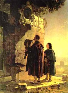 Pifferary In Front Of Madonna — Karl Pavlovich Brulloff