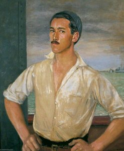 A Bosun On Board A Merchant Ship In The Mediterranean — Bernard Hailstone